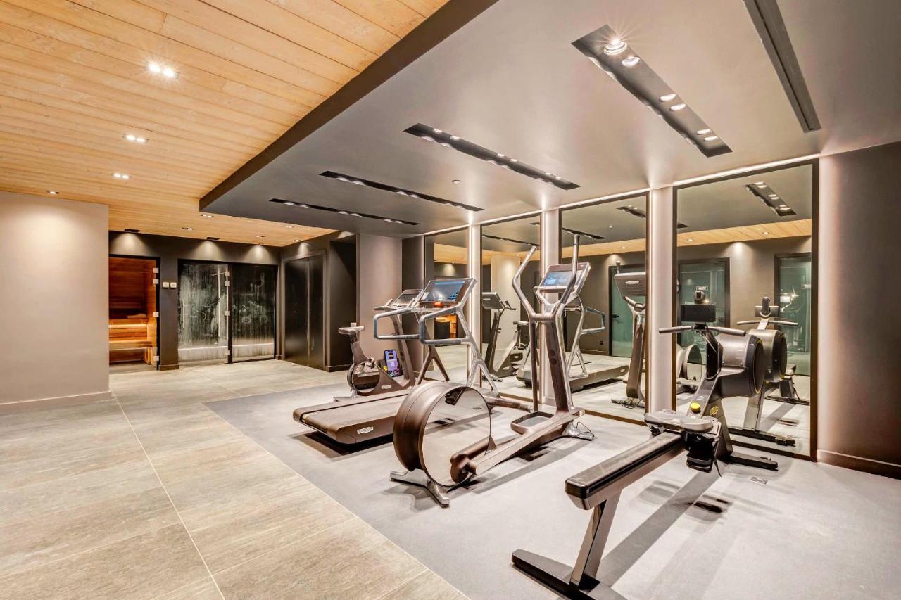 4-Room Apartment With Garden, Gym And Shared Spa Megève Exteriér fotografie