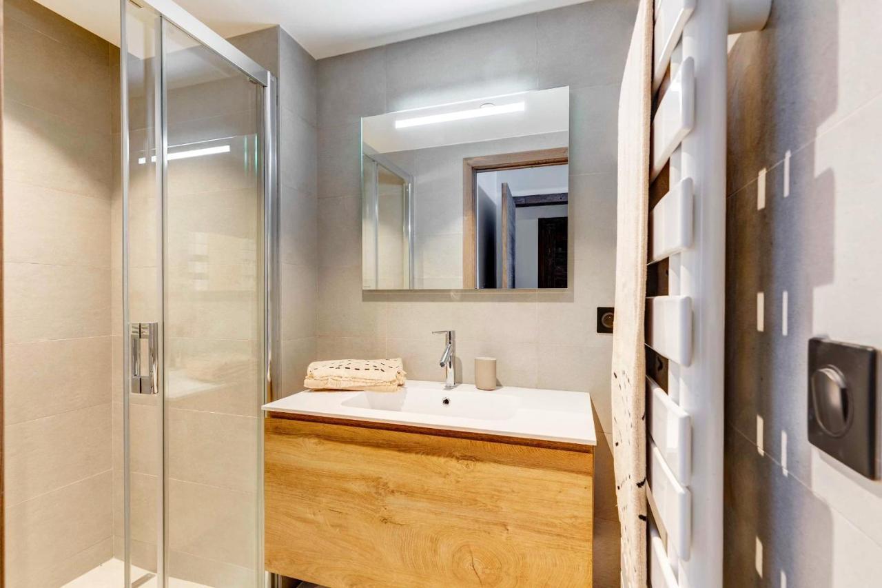 4-Room Apartment With Garden, Gym And Shared Spa Megève Exteriér fotografie