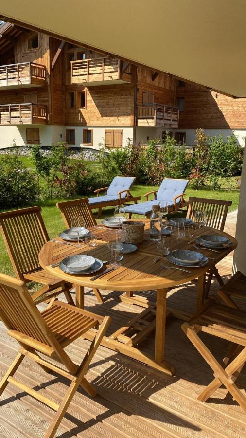 4-Room Apartment With Garden, Gym And Shared Spa Megève Exteriér fotografie