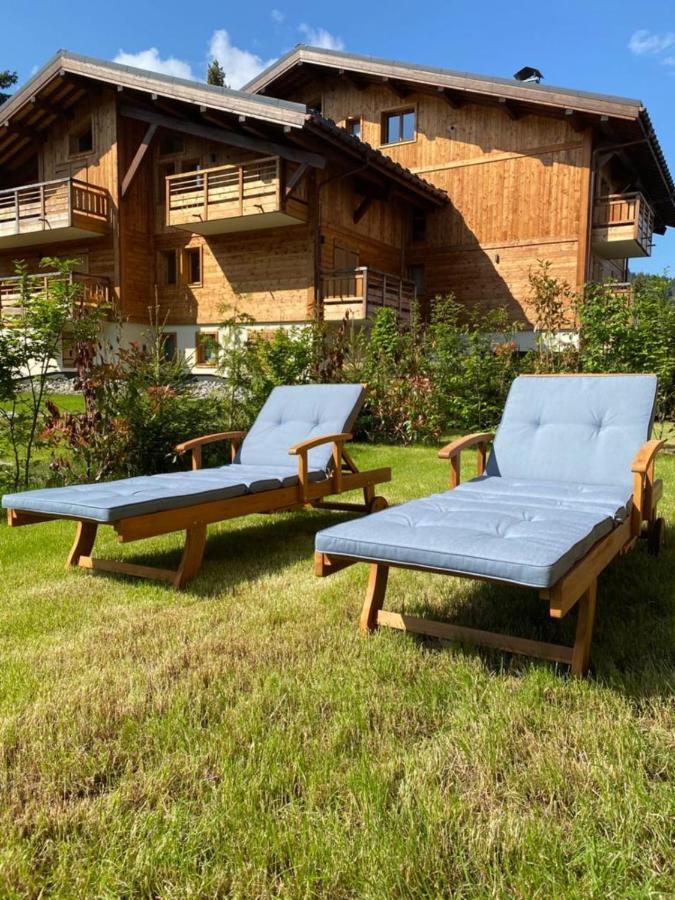 4-Room Apartment With Garden, Gym And Shared Spa Megève Exteriér fotografie